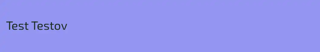 Test Testov